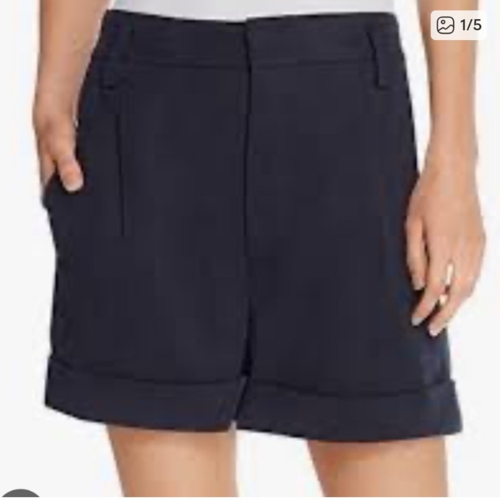 Vince Dark Blue Women's Bermudas